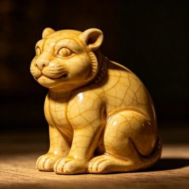 Figurines d'animaux en porcelaine vintage